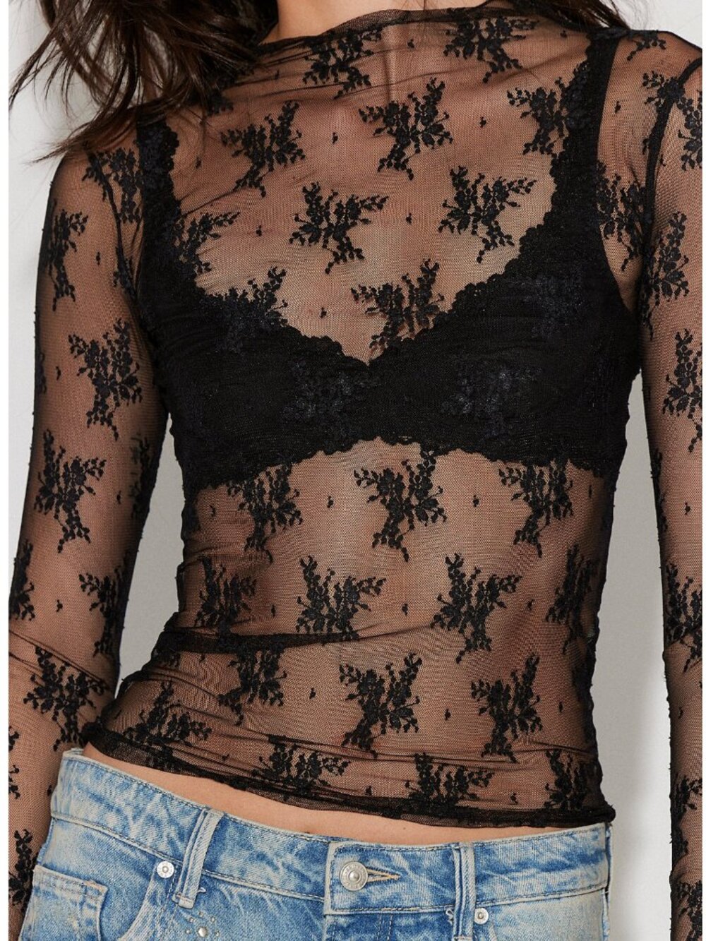 Free People - lady lux layering top - NWT